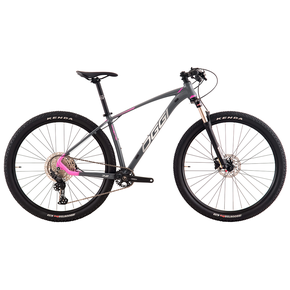 Bicicleta Oggi Bike Big Wheel Deore 7.2 2022 Aro 29 Susp. Dianteira 11 Marchas - Rosa/verde