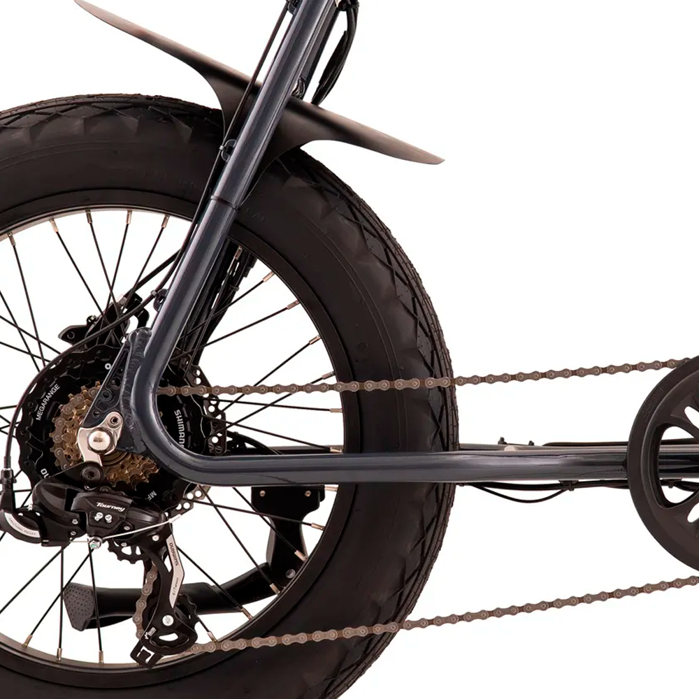 Oggi Street Go S12 detalhe freio Shimano
