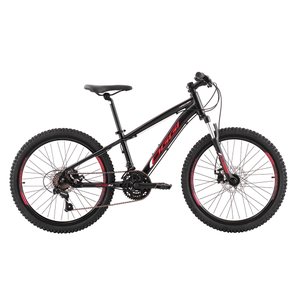 Bicicleta Oggi Bike Hacker 24 2021 Aro 24 Susp. Dianteira 21 Marchas - Preto/vermelho