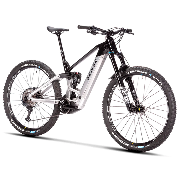 Bicicleta Sense Exalt E-Trail AL Evo Forty-5 2025 - Alumínio | Preto