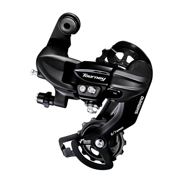 02 cambio traseiro shimano tourney rd ty300 6 7v
