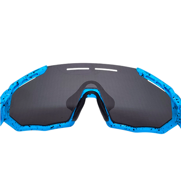 Óculos Ciclismo Elleven Kids XQ547 Polarizada - Azul - Lente