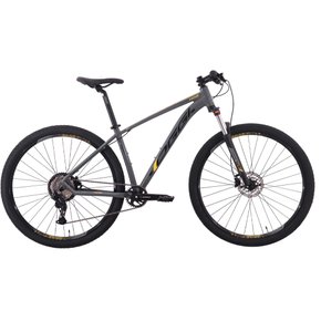 Bicicleta Oggi Bike Hacker Hds 2021 Aro 29 Susp. Dianteira 24 Marchas - Amarelo/vermelho