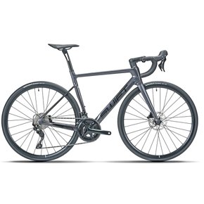 Bicicleta Swift Racevox Pro Disc 2025 Aro 700 Rígida 12 Marchas - Cinza/preto