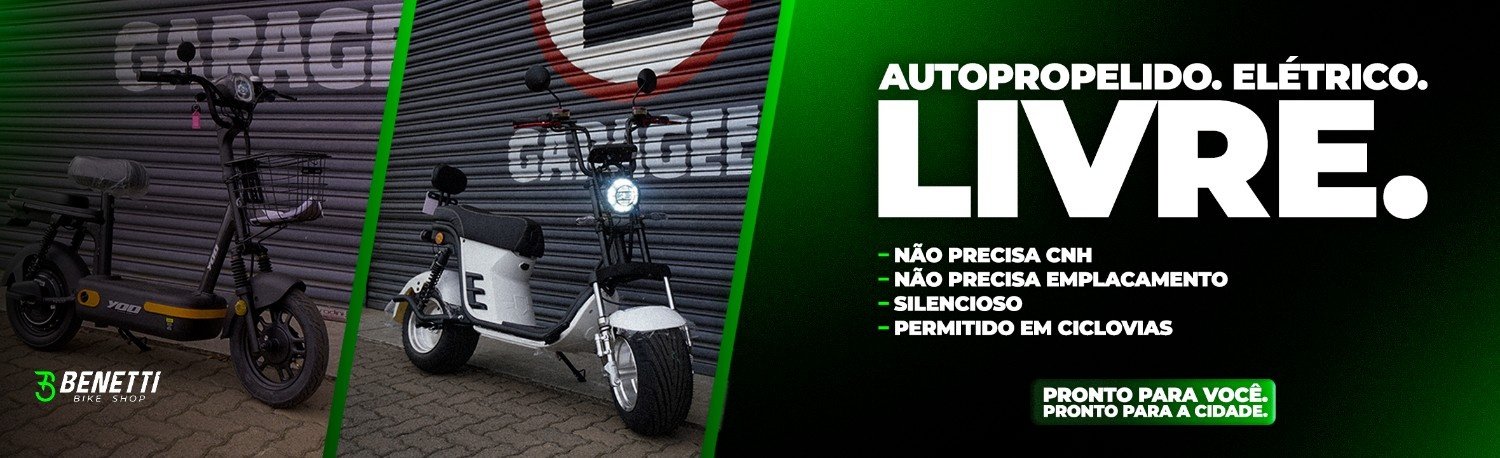 Ve&iacute;culo El&eacute;trico Autopropelido - N&atilde;o precisa de CNH