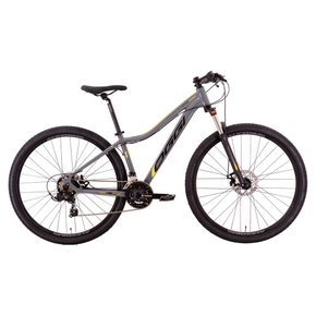 Bicicleta Oggi Big Wheel 7.2 Boost 2024 Preto | Amarelo | Cinza